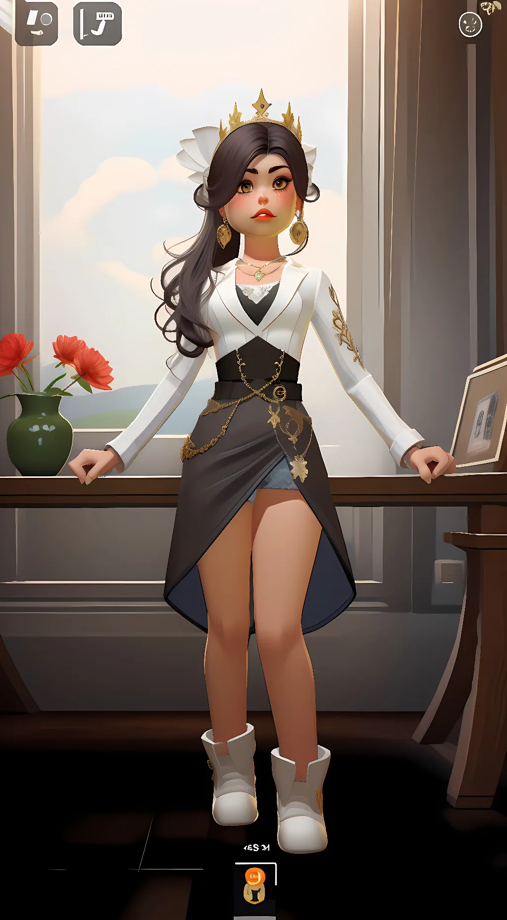 ai character: lilly background