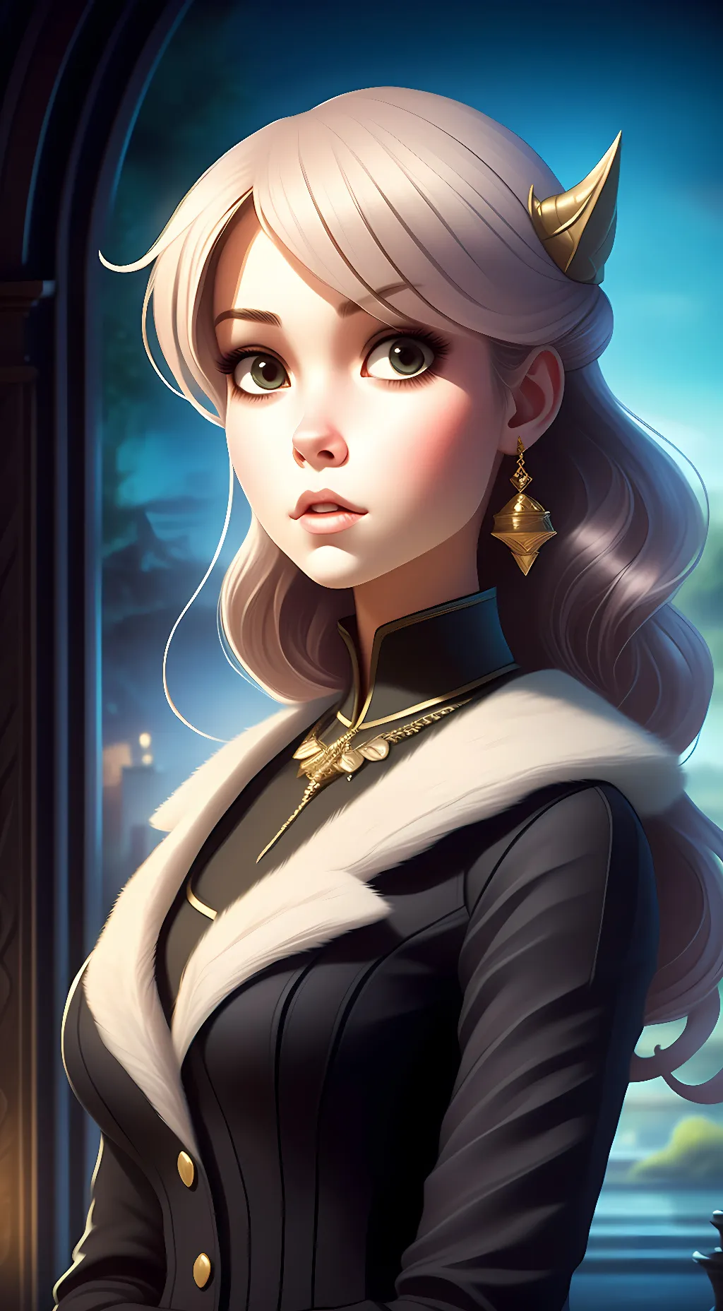 ai character: Victoria  background