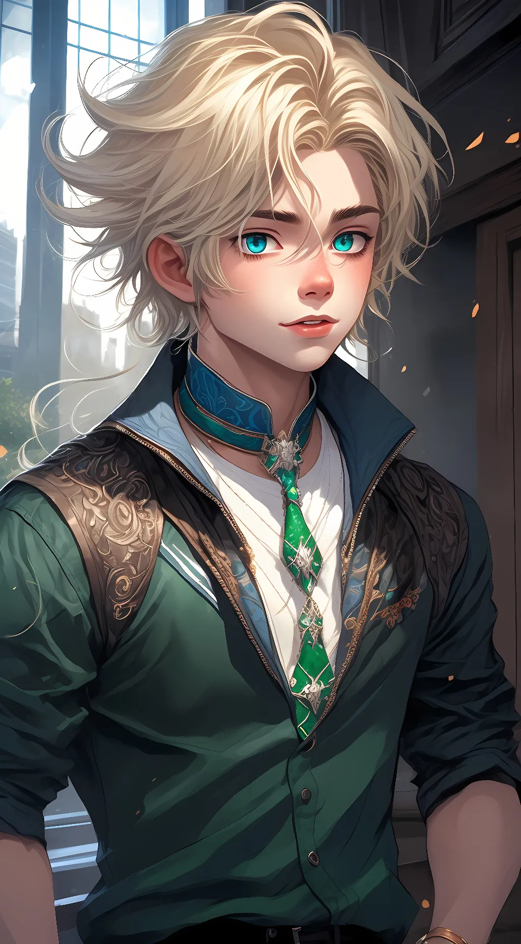 ai character: Isaac background