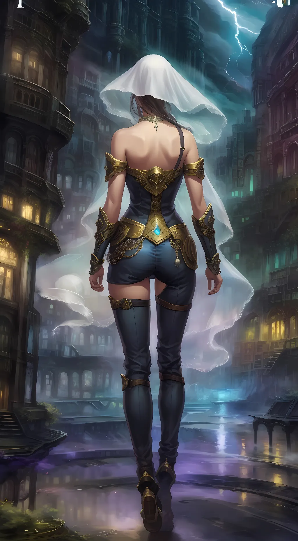 ai character: Floating Citadel  background