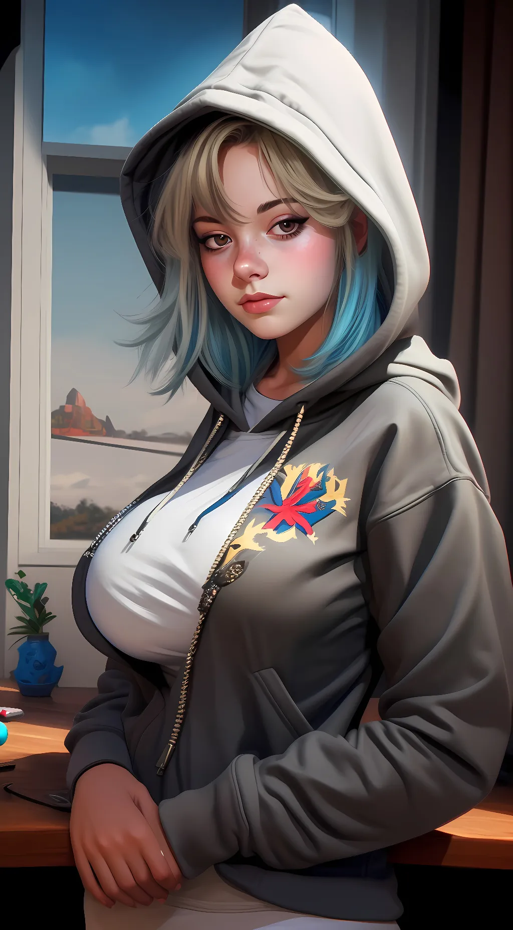 ai character: alisson background