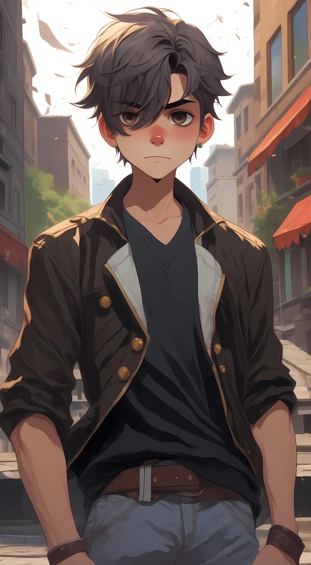 ai character: Parker  background