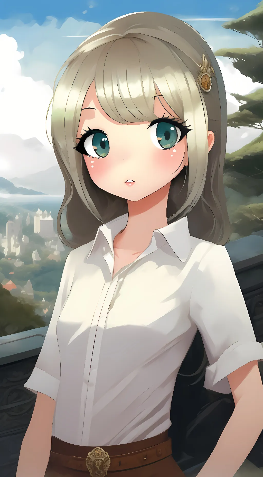 ai character: Lilly background