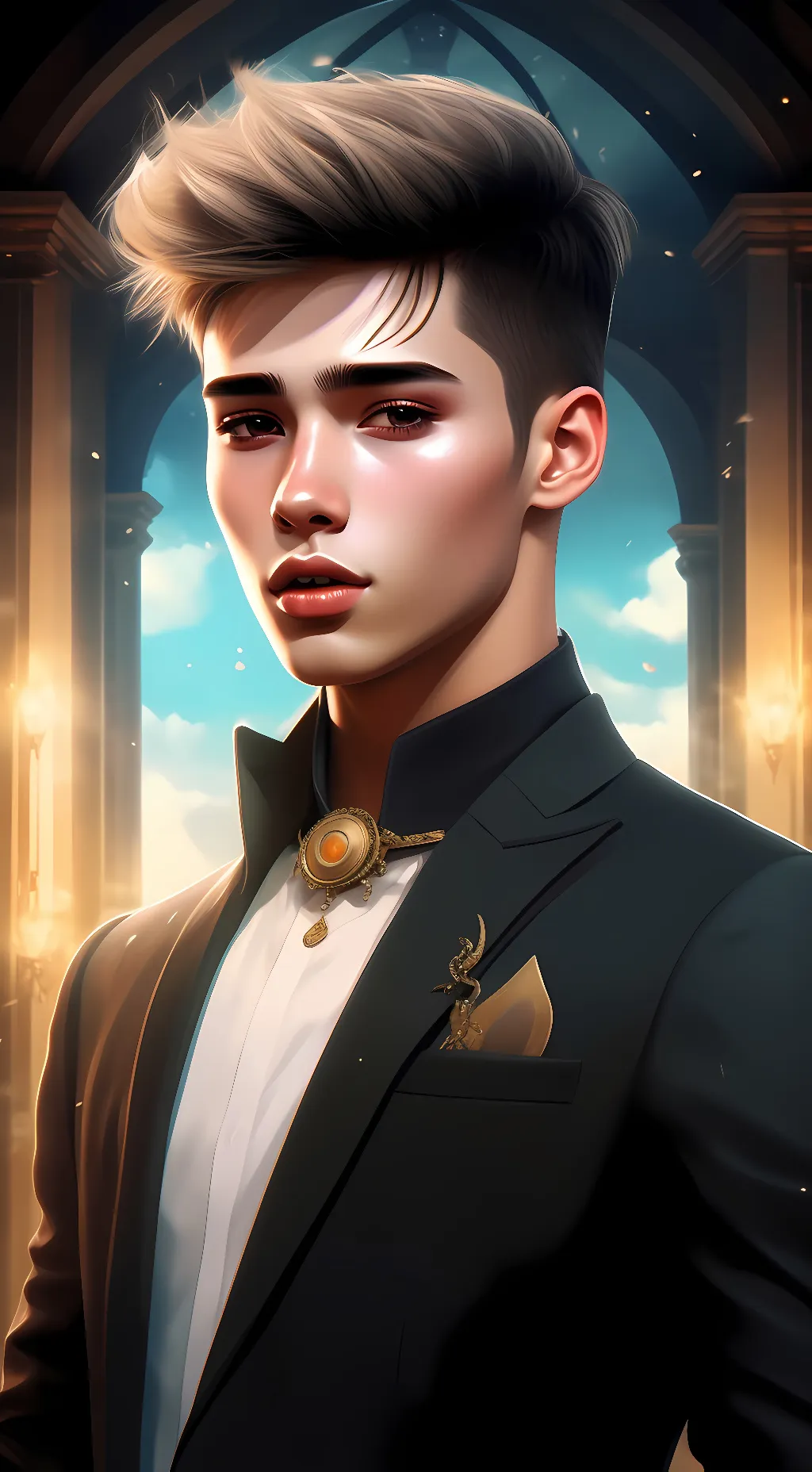 ai character: Jackson Lake  background