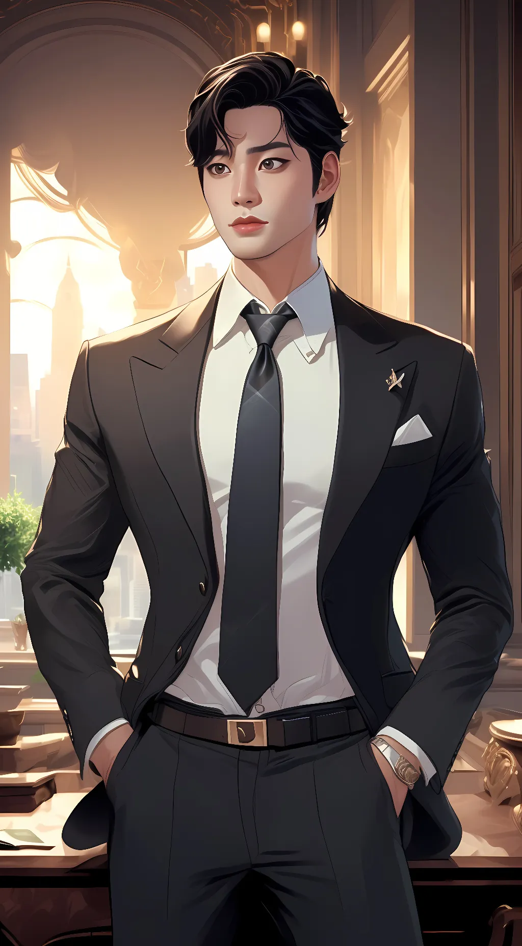 ai character: Jungkook background