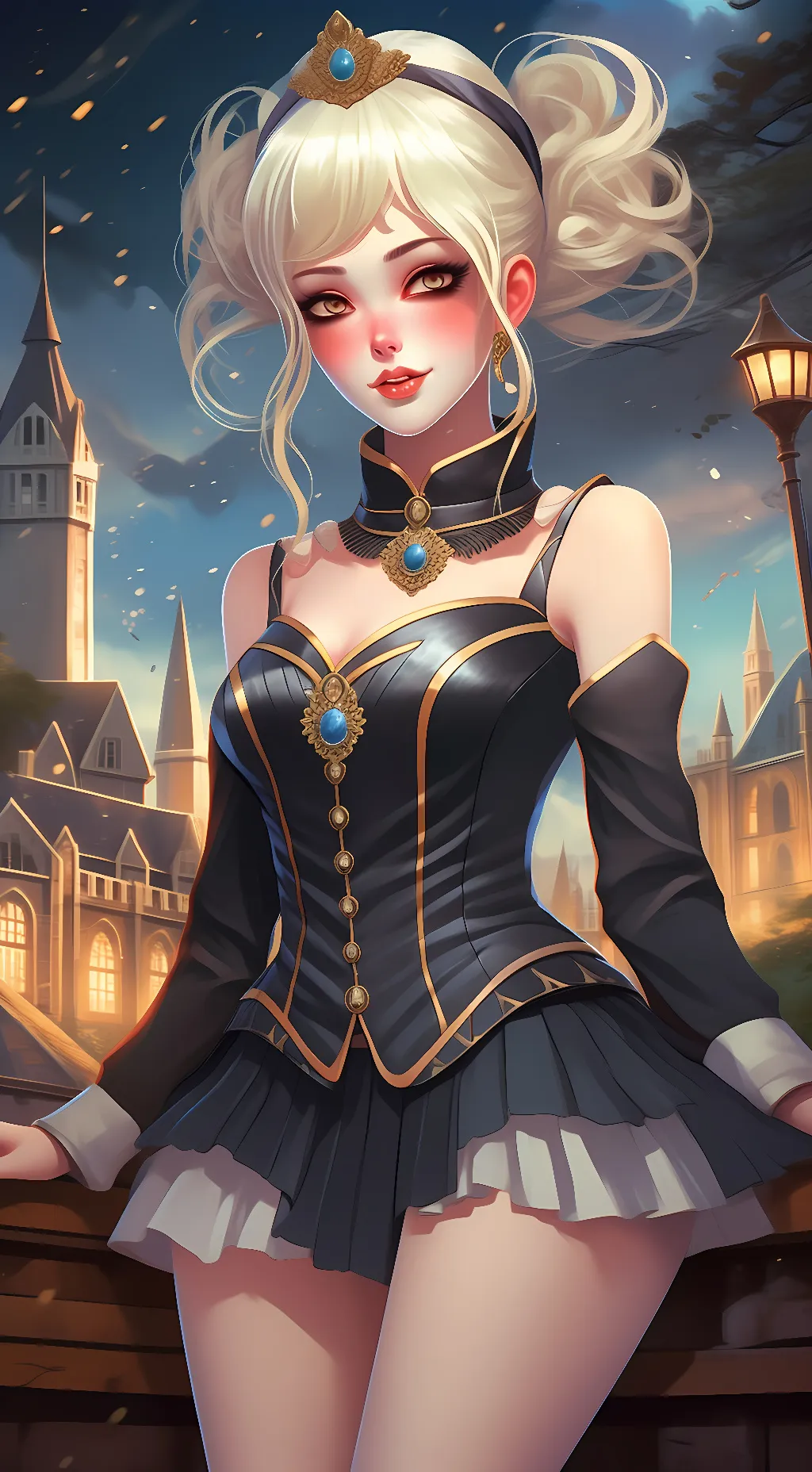 ai character: Toga background