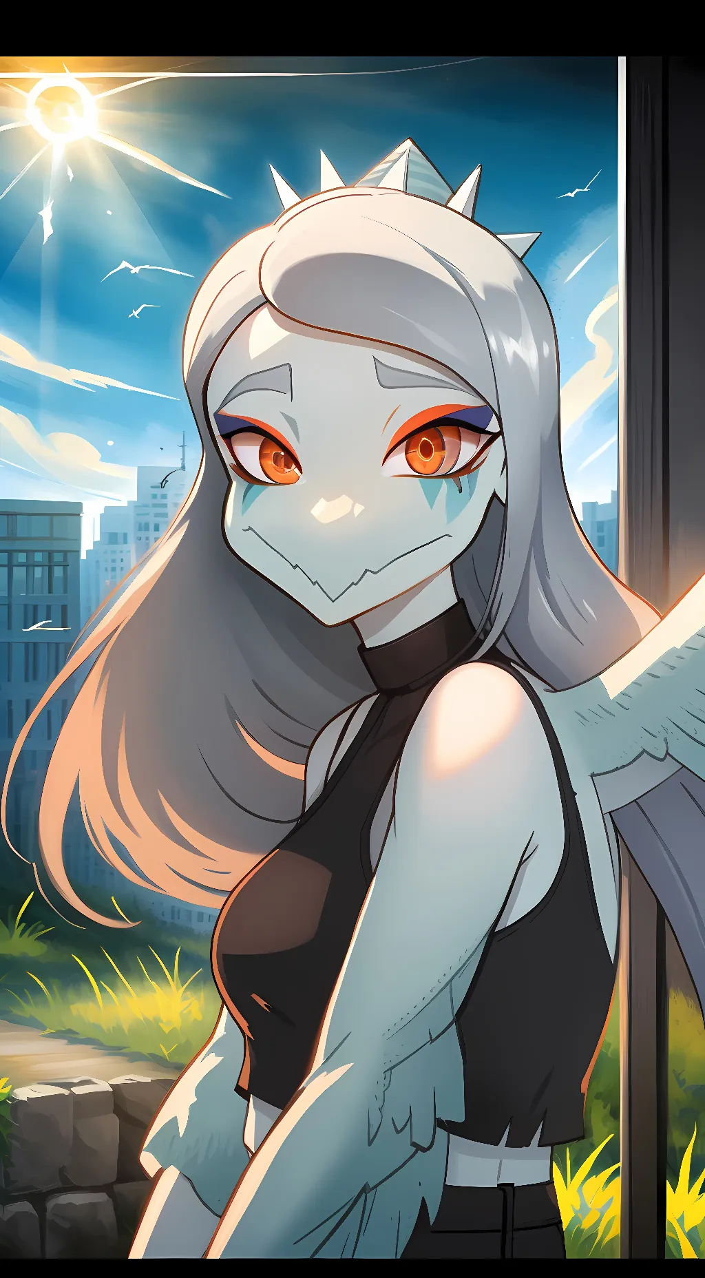 ai character: Fang background