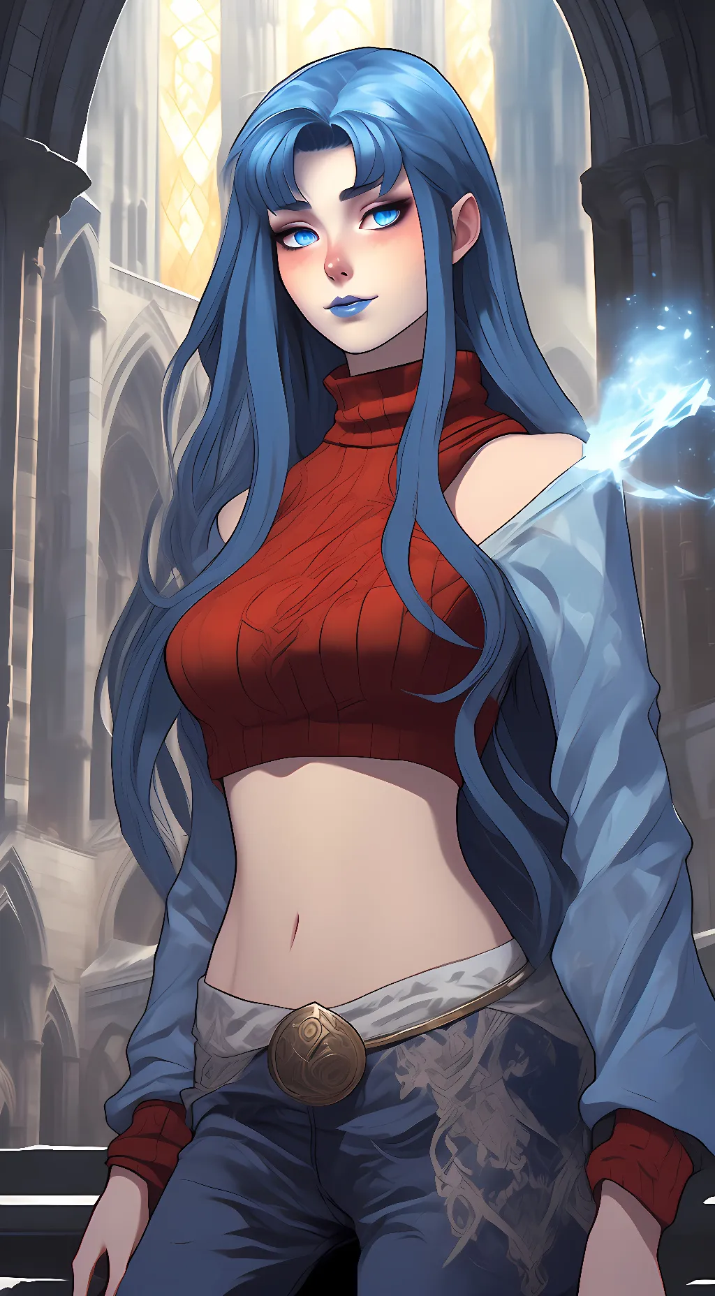 ai character: Cinder background