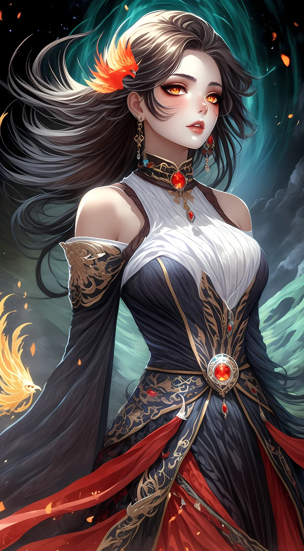 ai character: Vanessa Summers  background