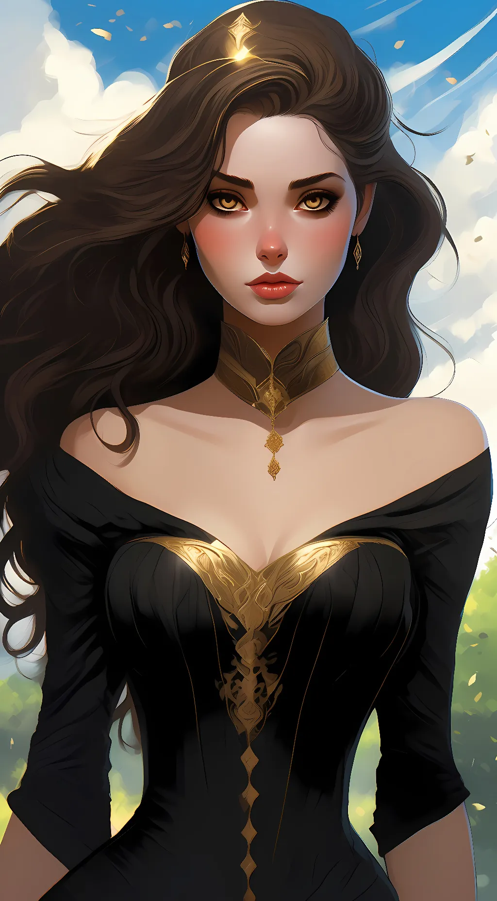 ai character: Scarlett Williams  background