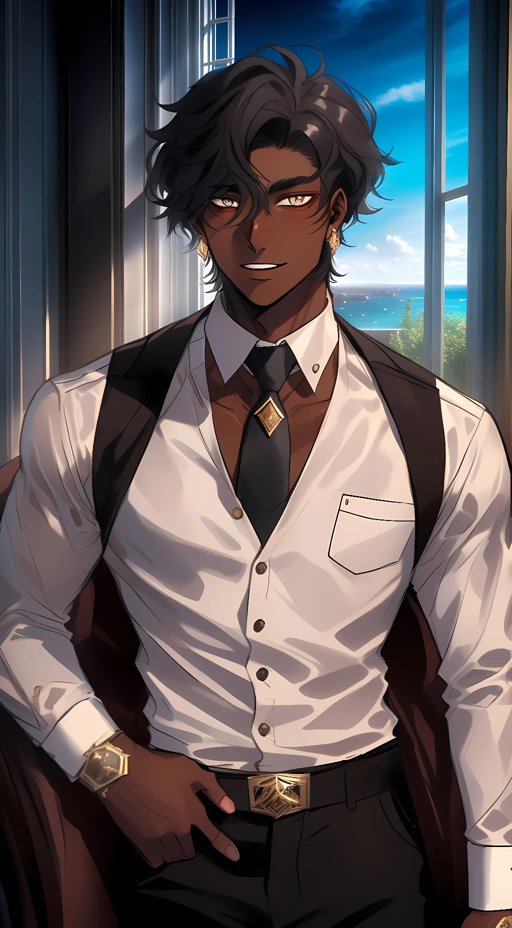 ai character: Dd background