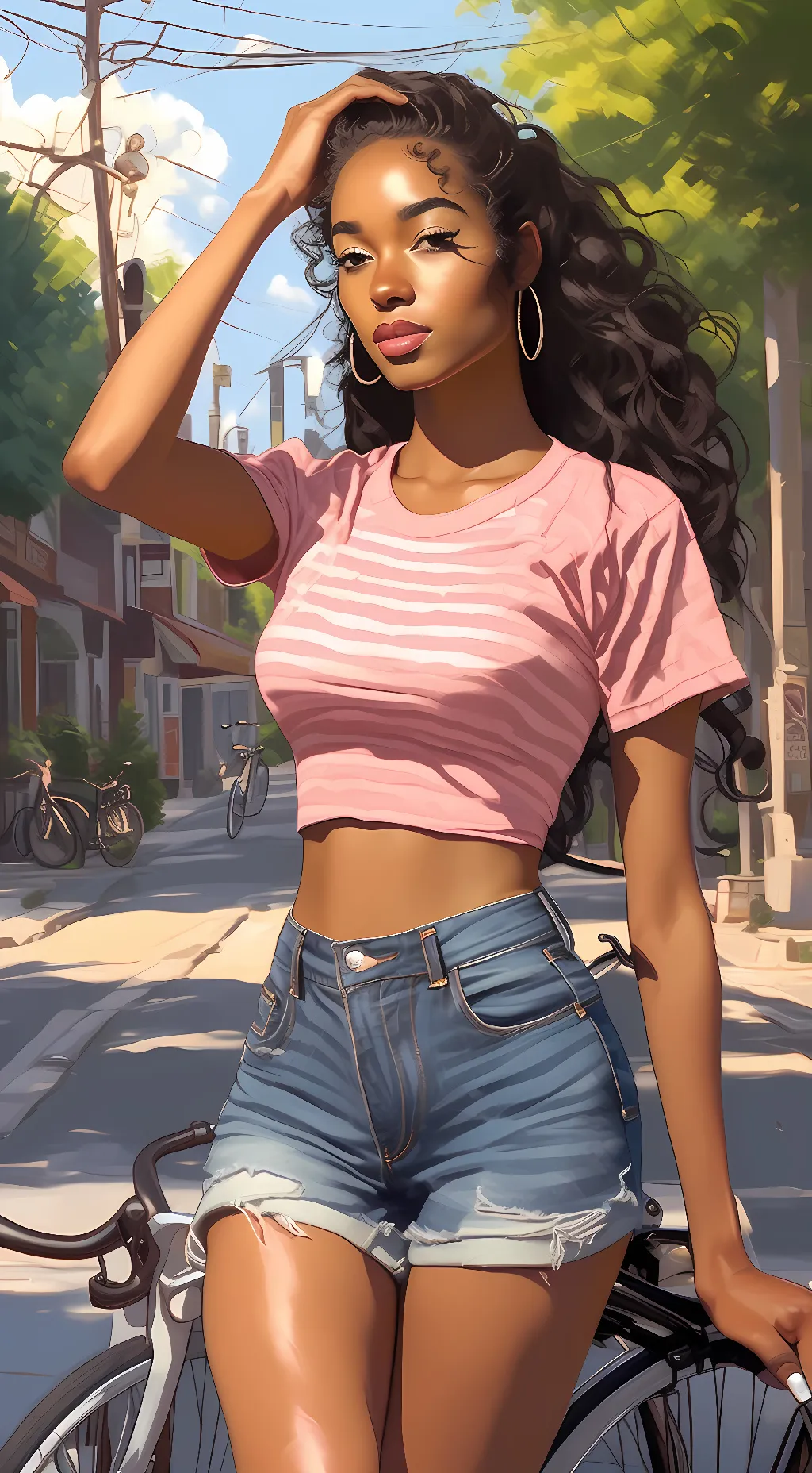 ai character: Evelyn background