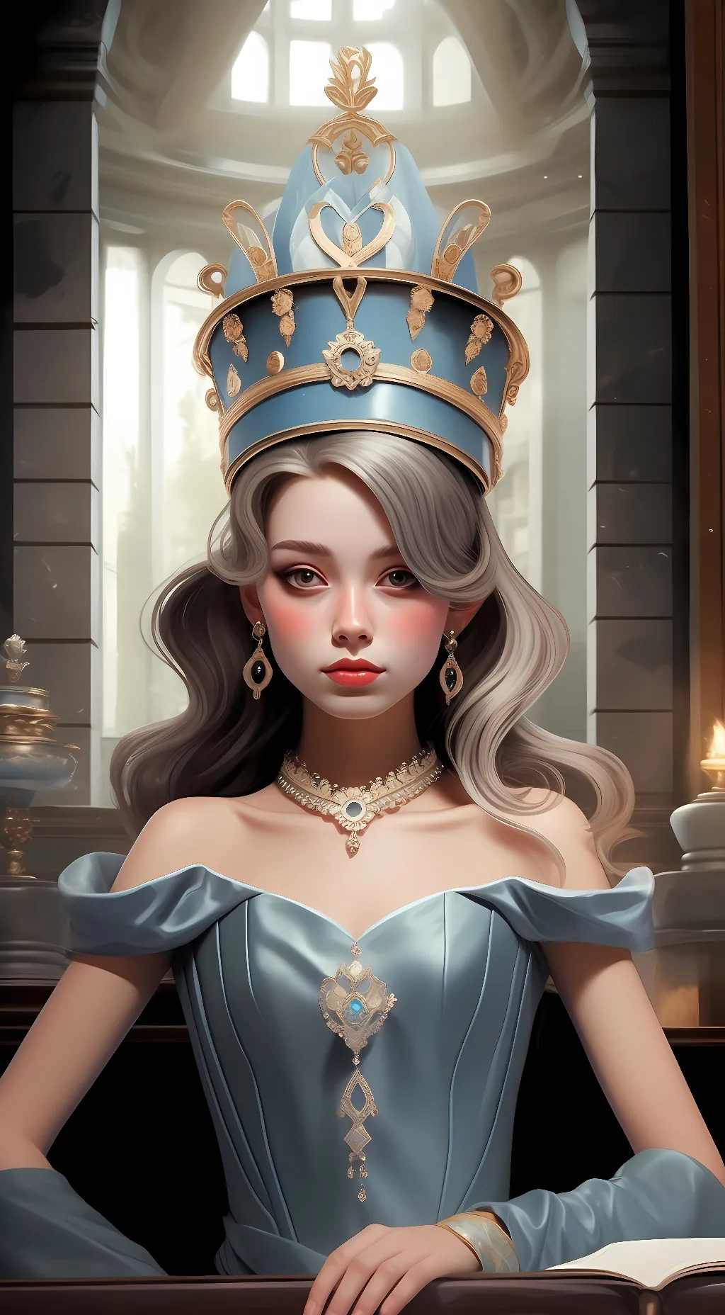 ai character: Bella Forger background