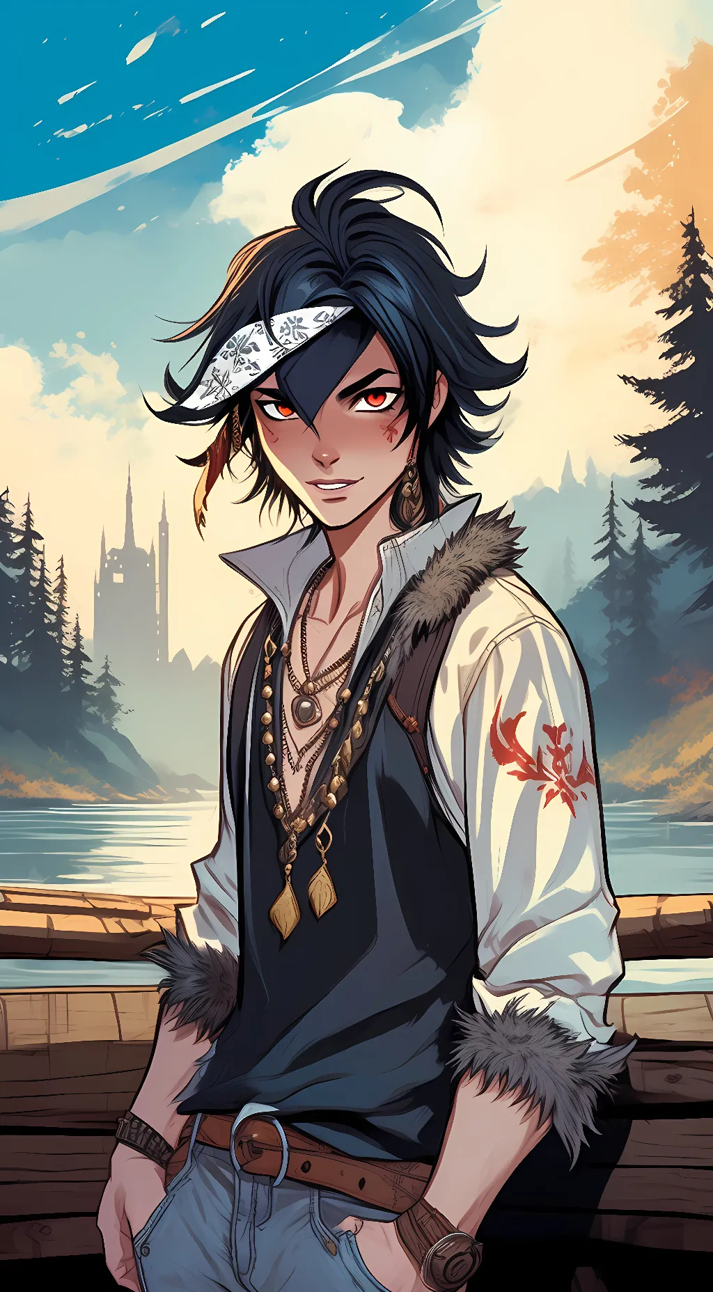 ai character: Aaron(from Aphmau) background