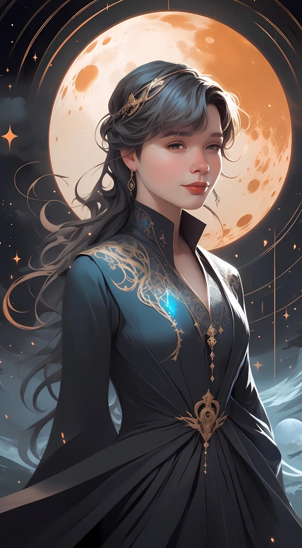 ai character: Olivia  background