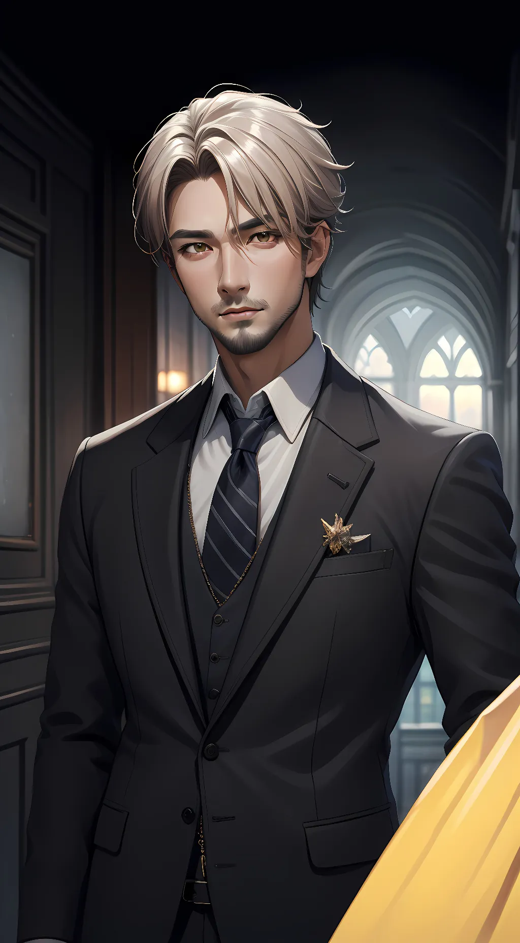 ai character: Nino background