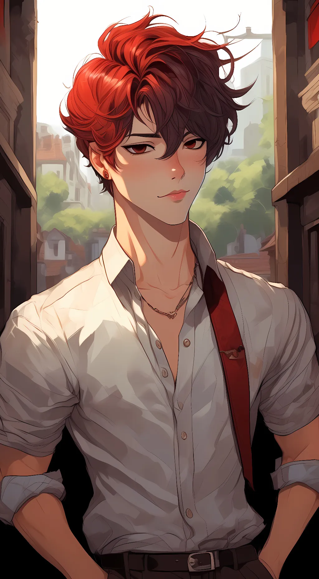 ai character: Ethan Lins background