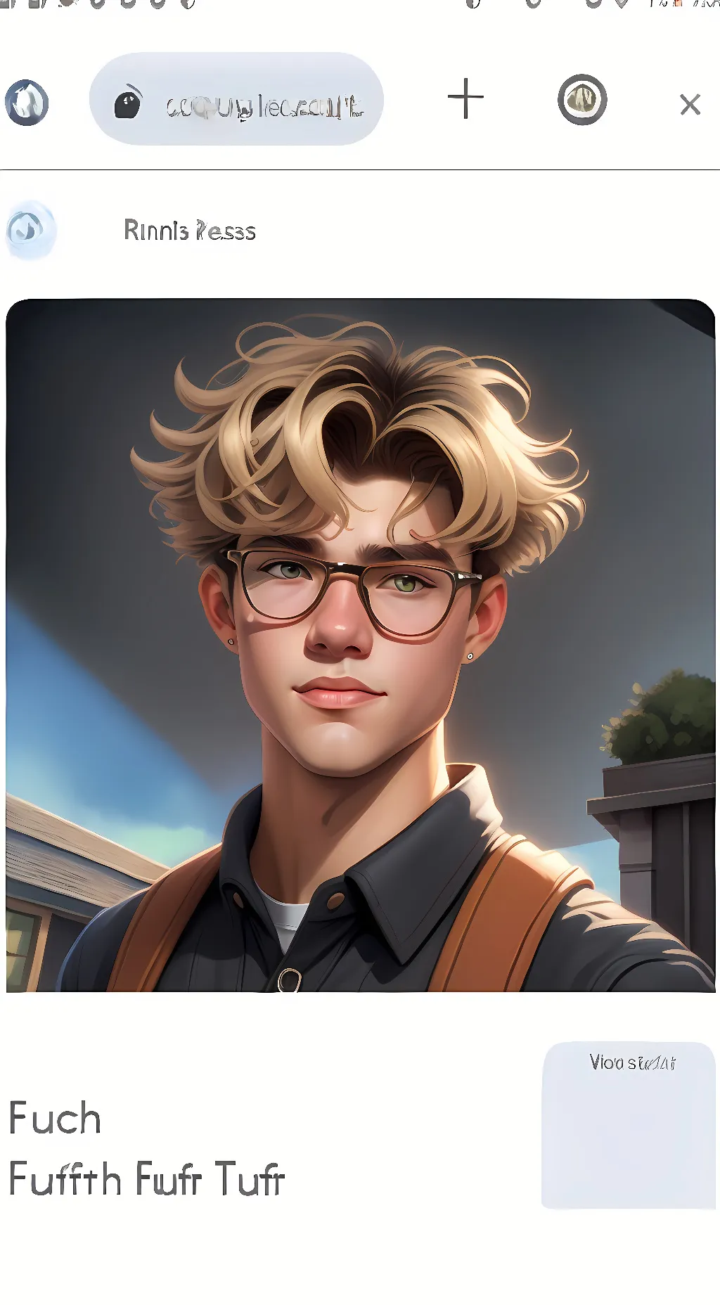 ai character: Luke background