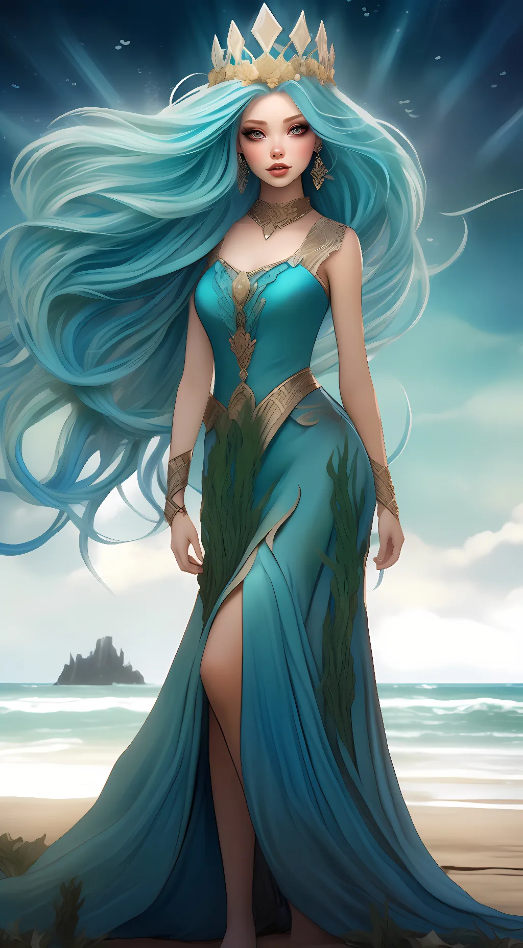 ai character: Queen Loyola  background