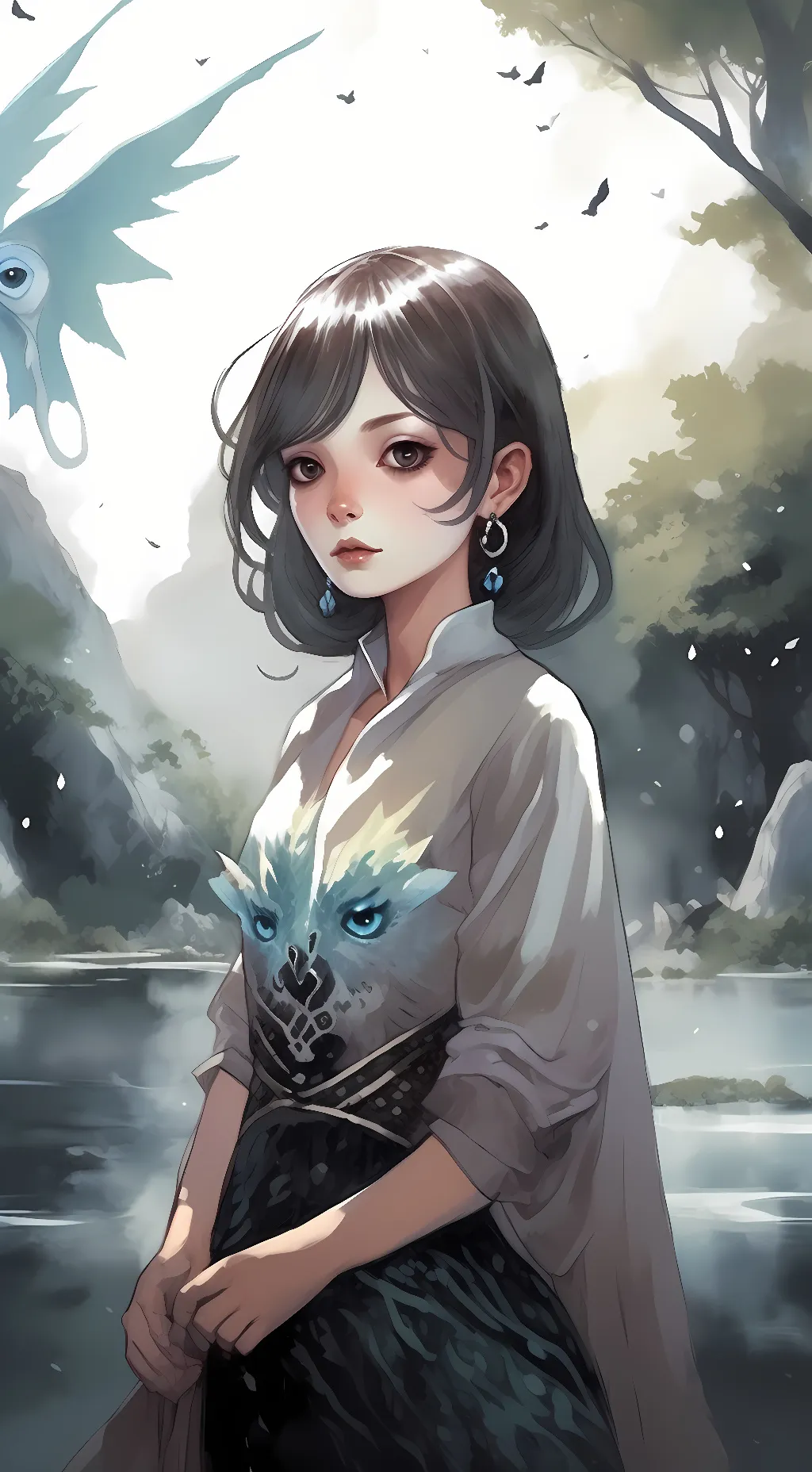 ai character: princess Myah  background