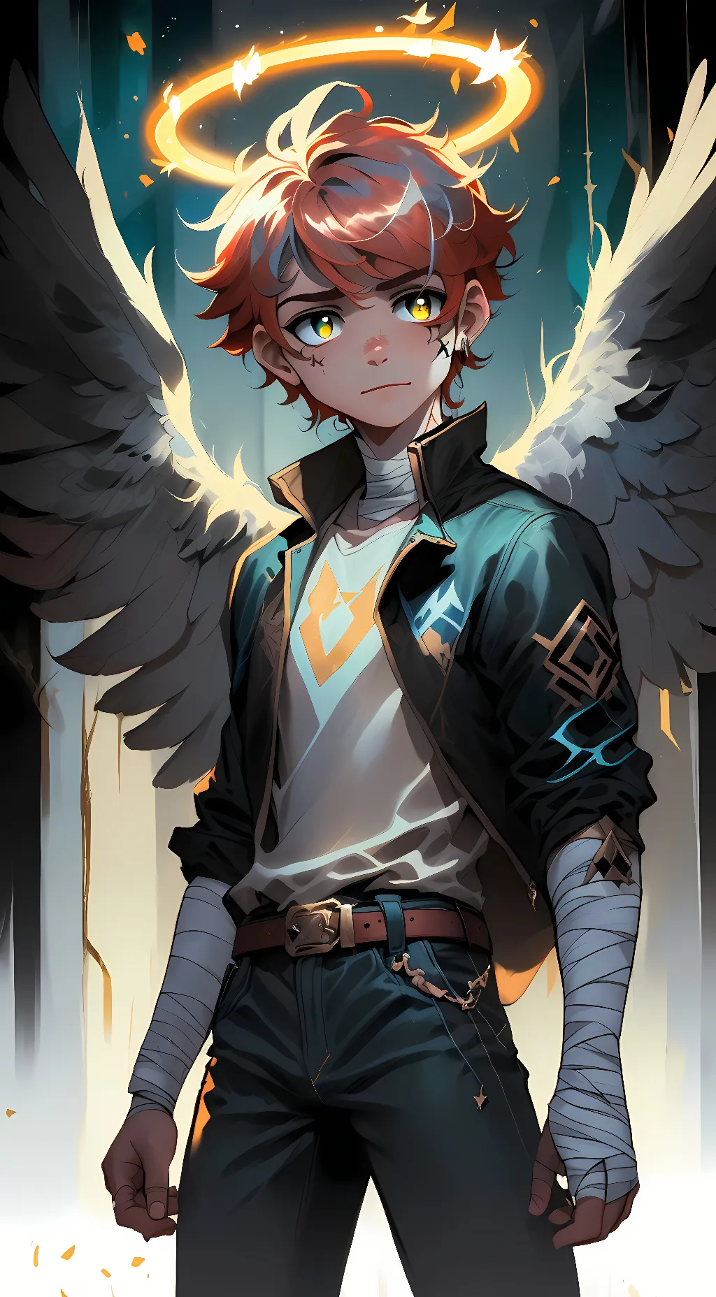 ai character: Justin Kennedy background