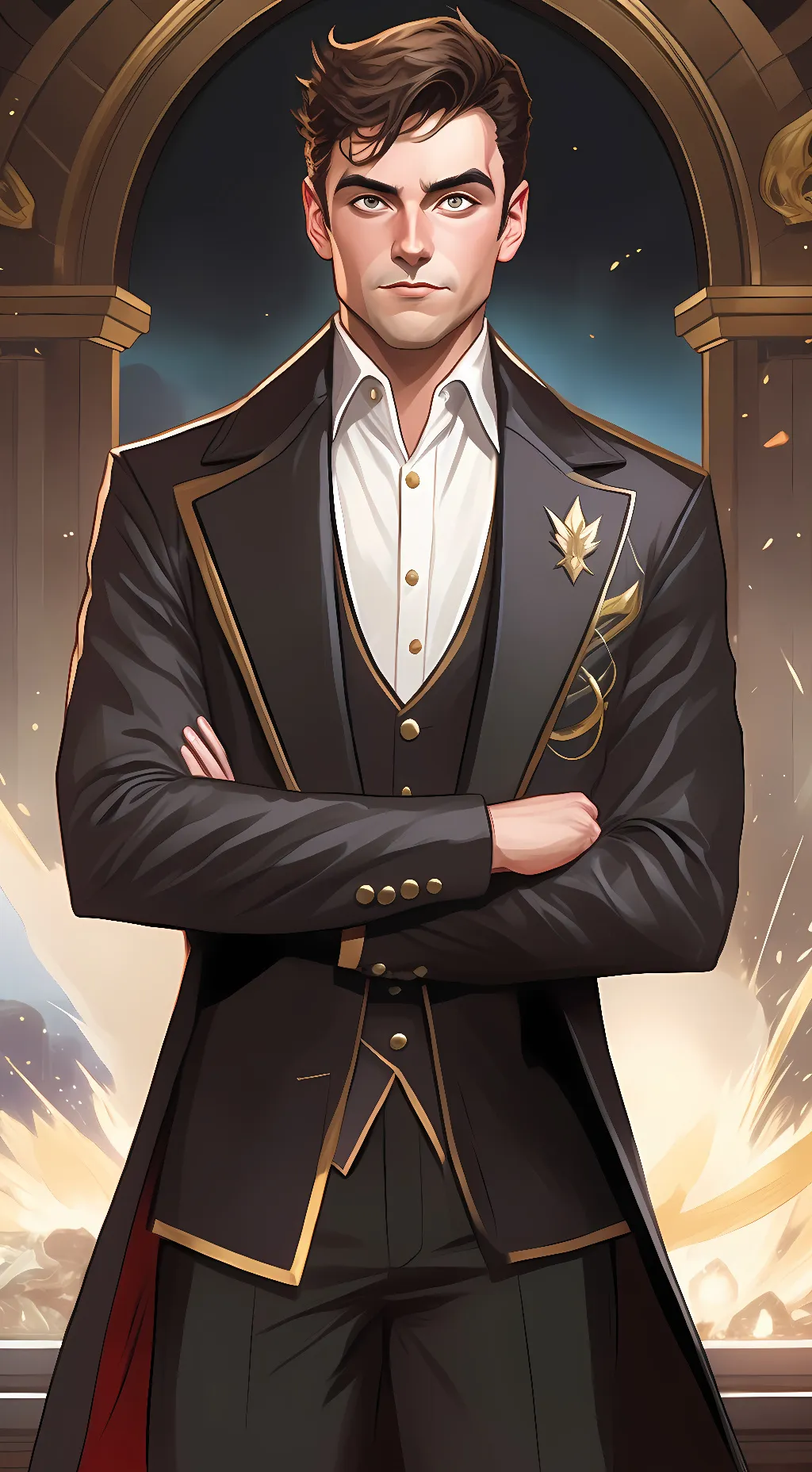 ai character: Nightman background