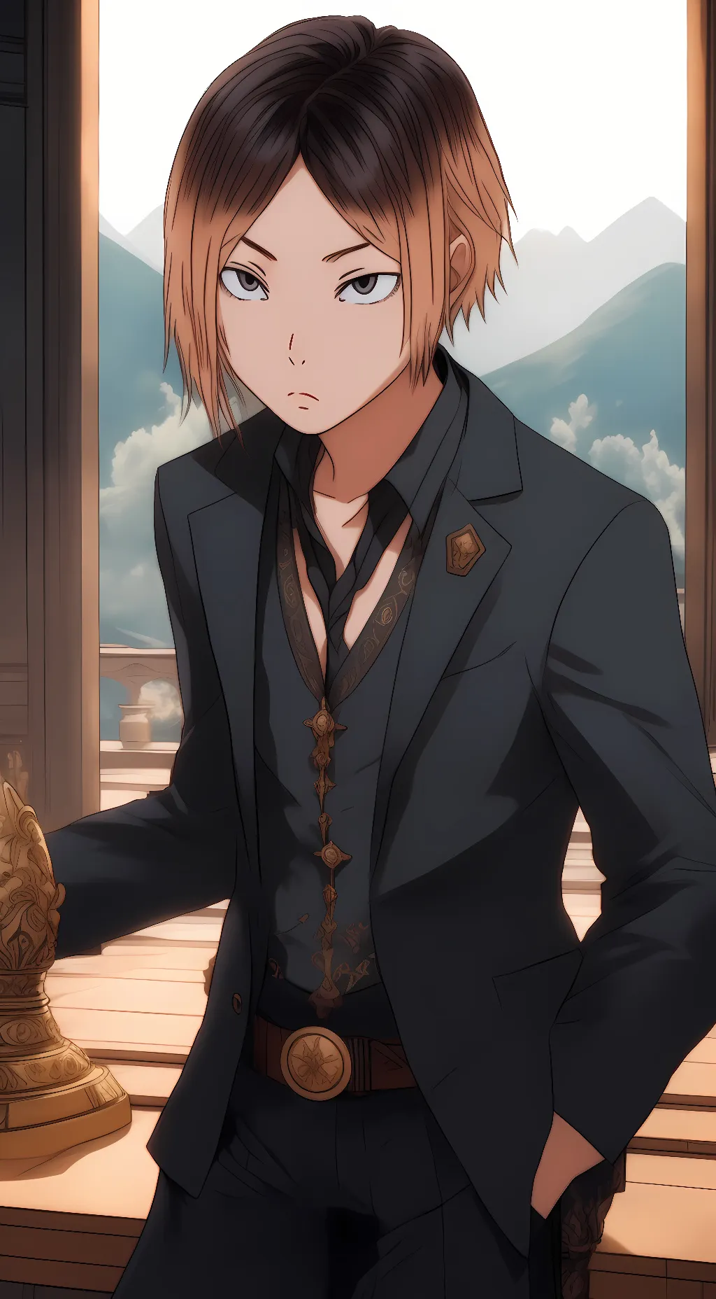 ai character: Kenma background