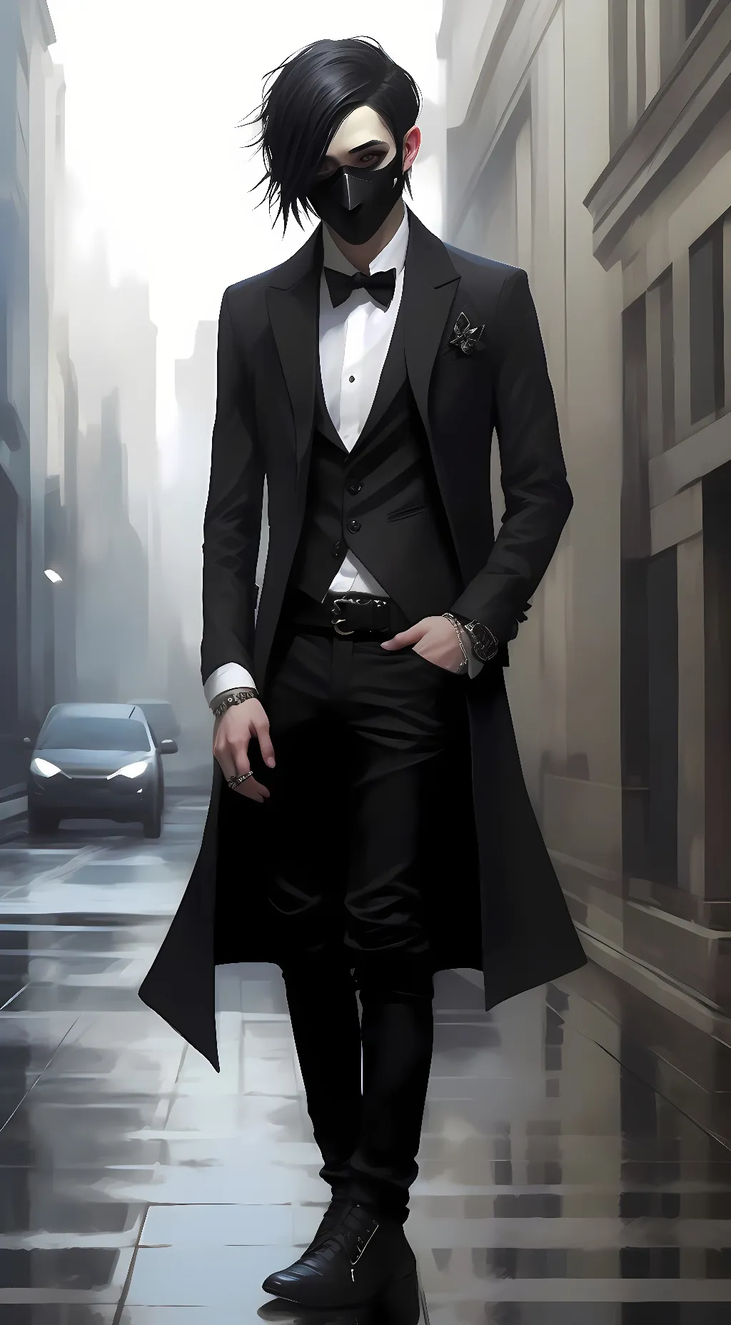 ai character: zane background