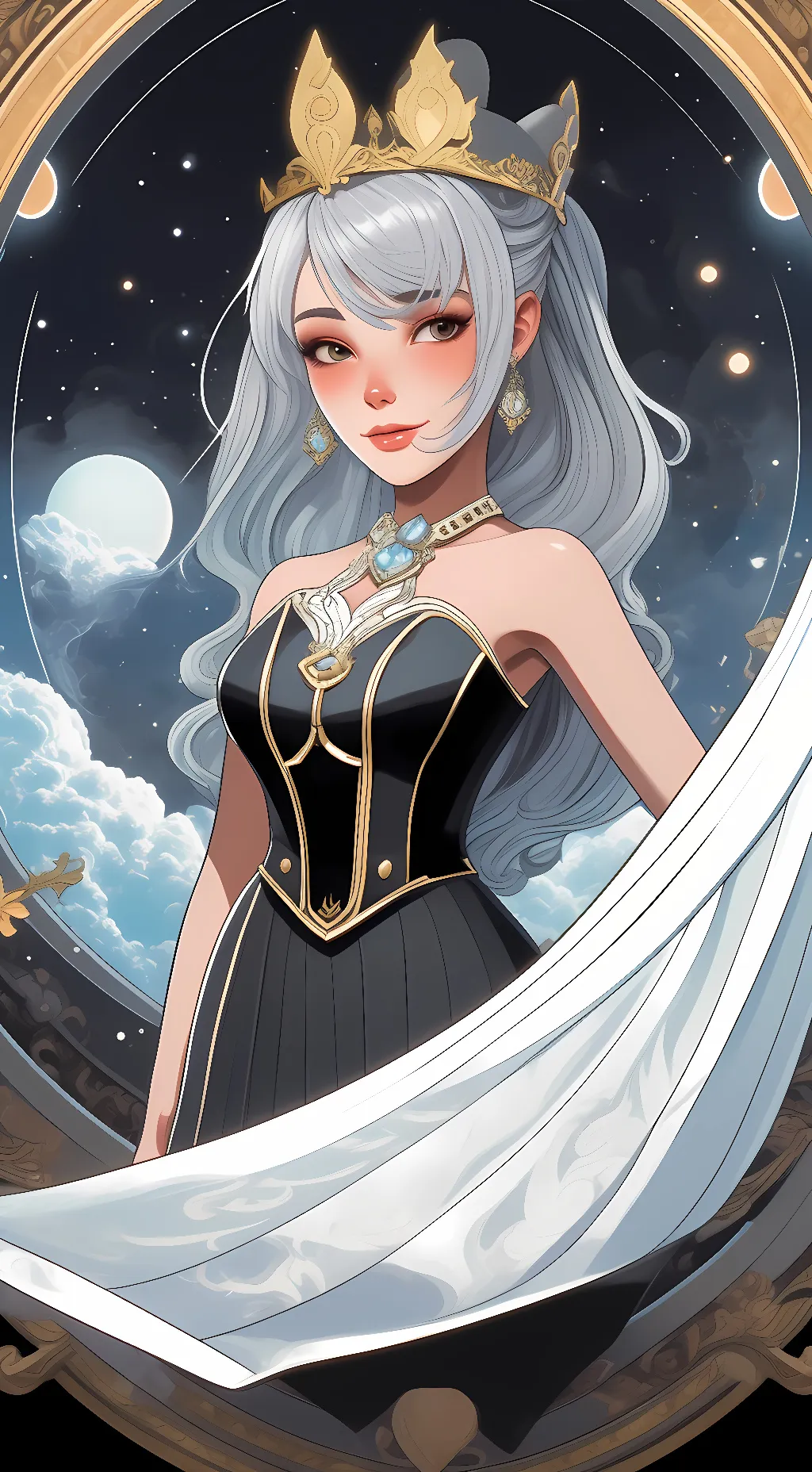 ai character: Ella Moon background