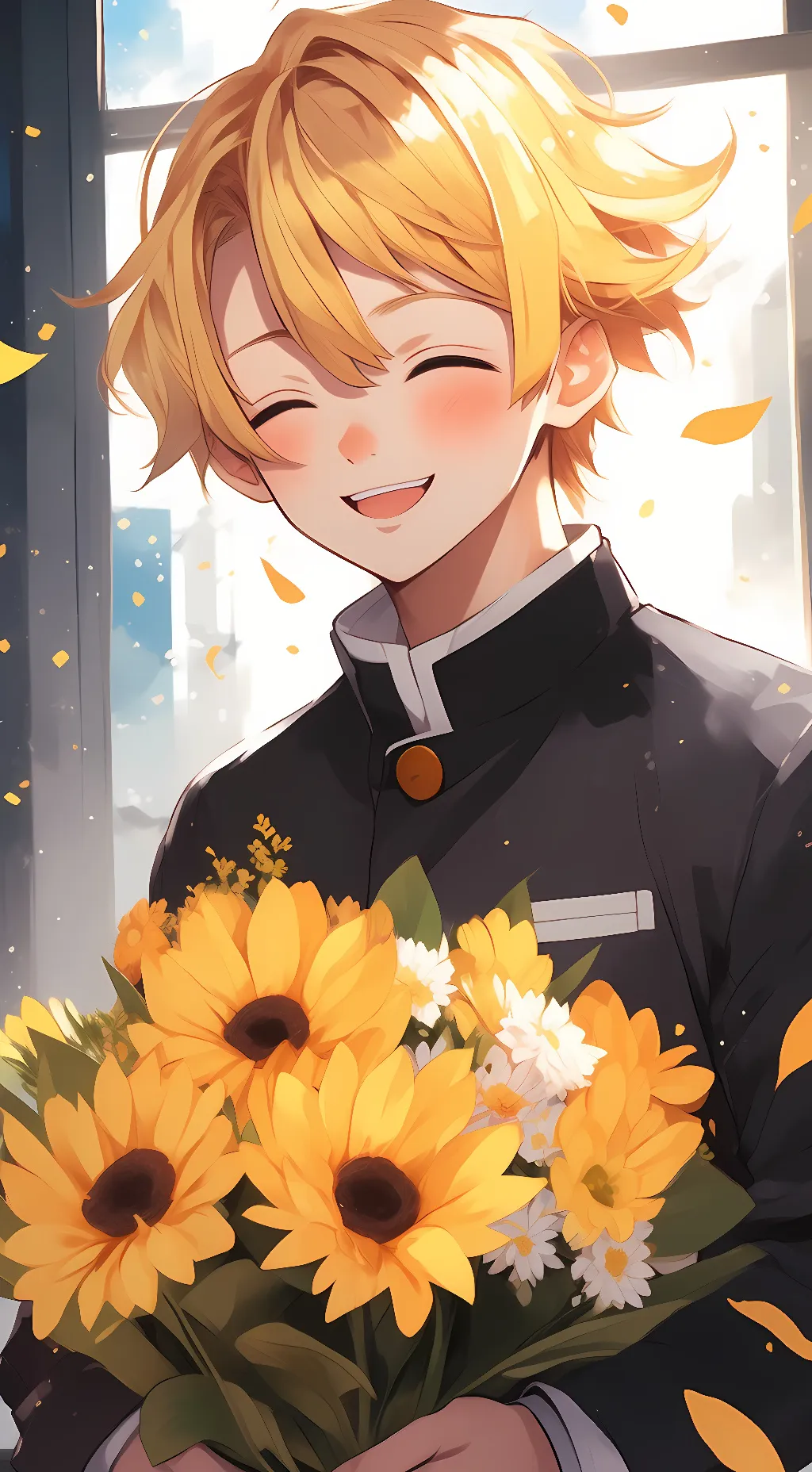 ai character: Zenitsu background