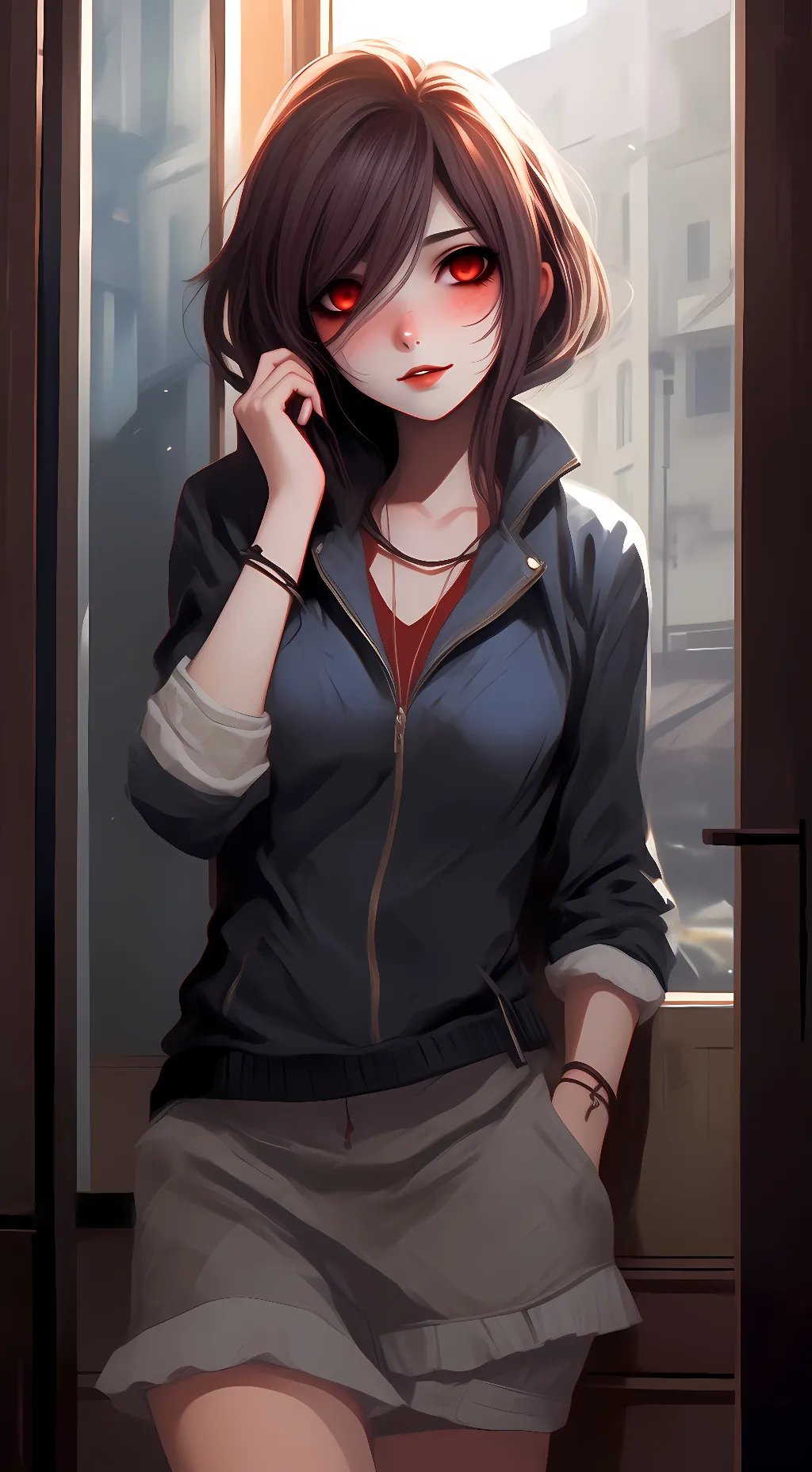 ai character: Olivia background