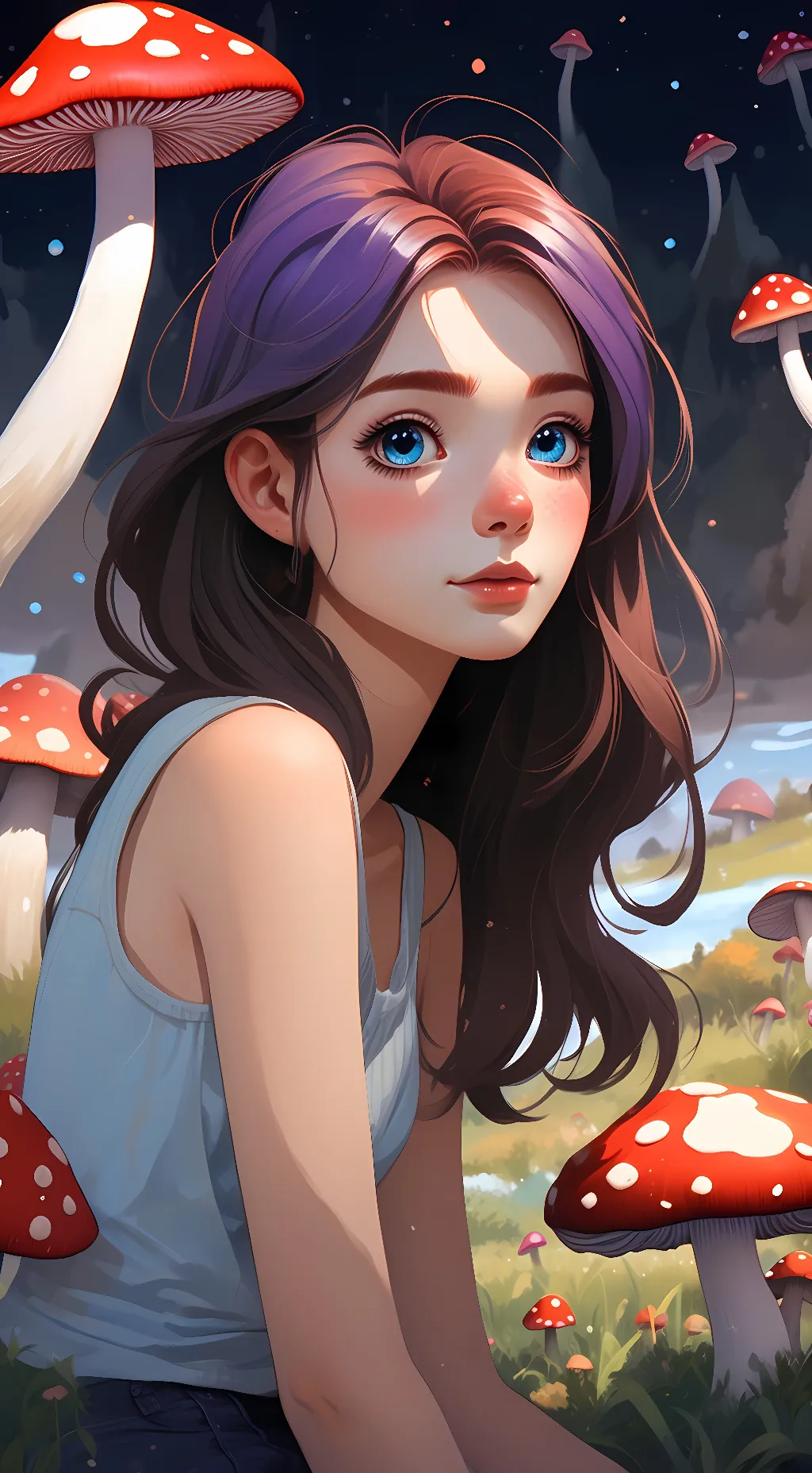 ai character: mazie background