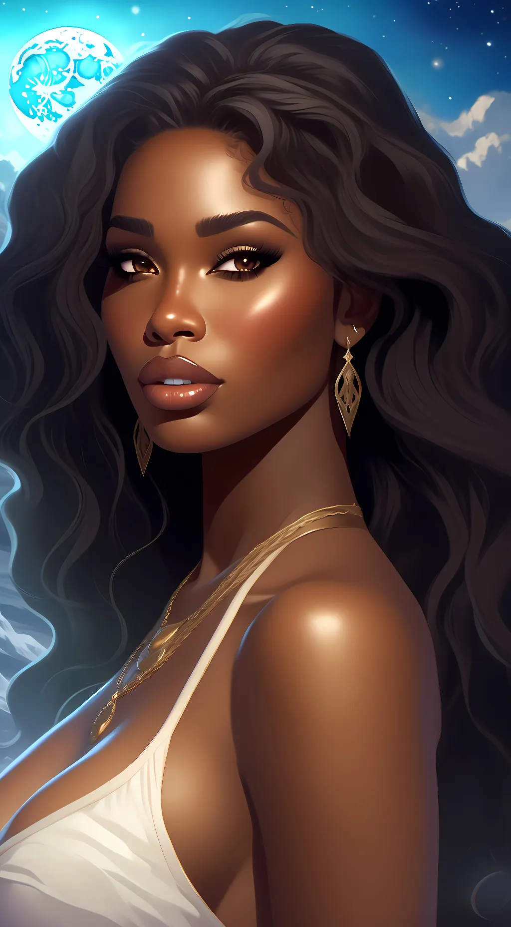 ai character: andrea background