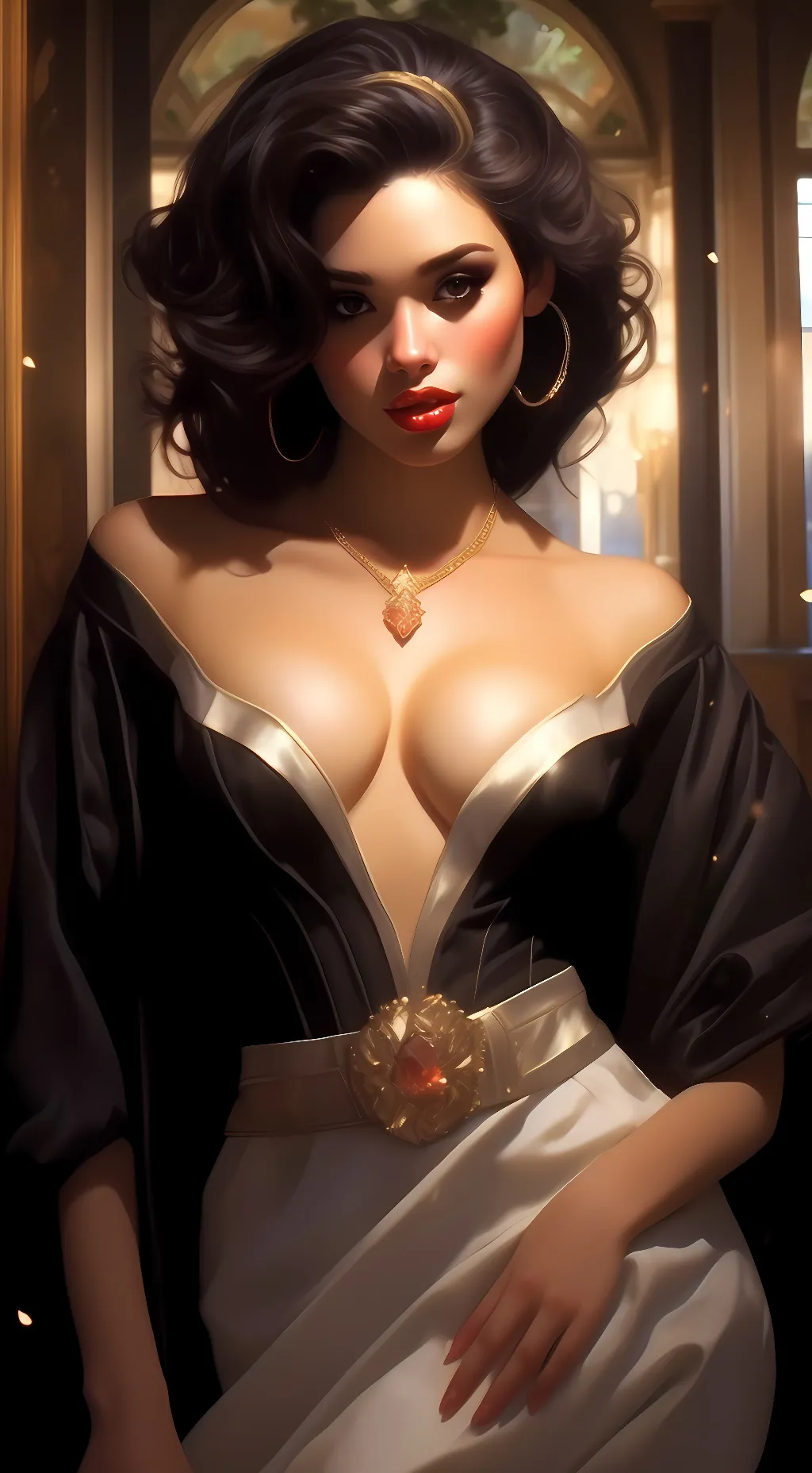 ai character: sarah background