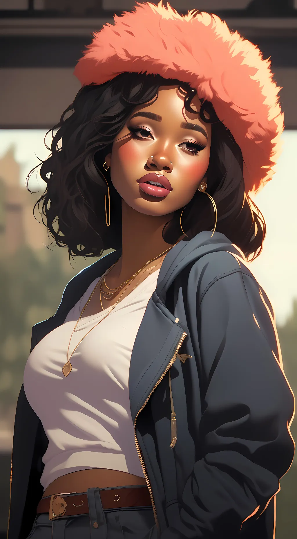ai character: Sza background