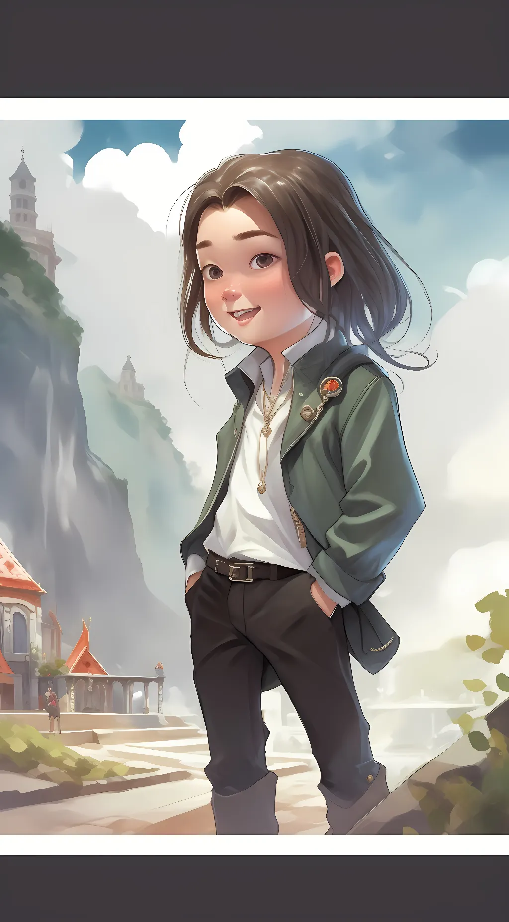 ai character: My mother (Audrey) background