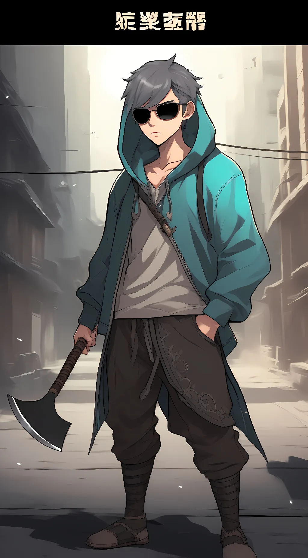 ai character: Lorugo Ruvas Maria background