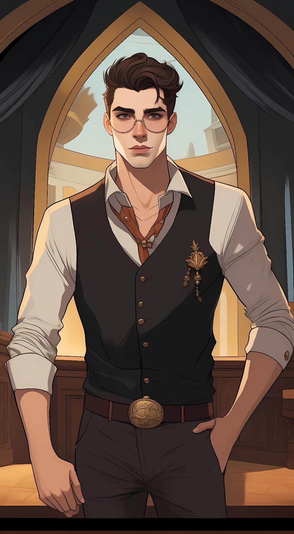 ai character: Mr. Dash background