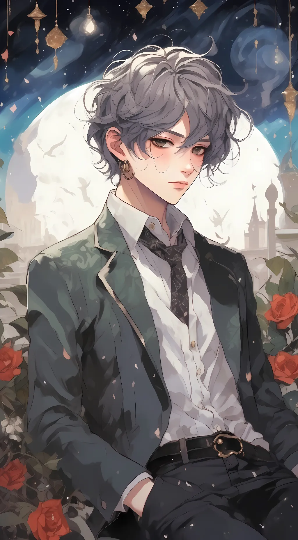 ai character: 𝑳𝒆𝒐 background