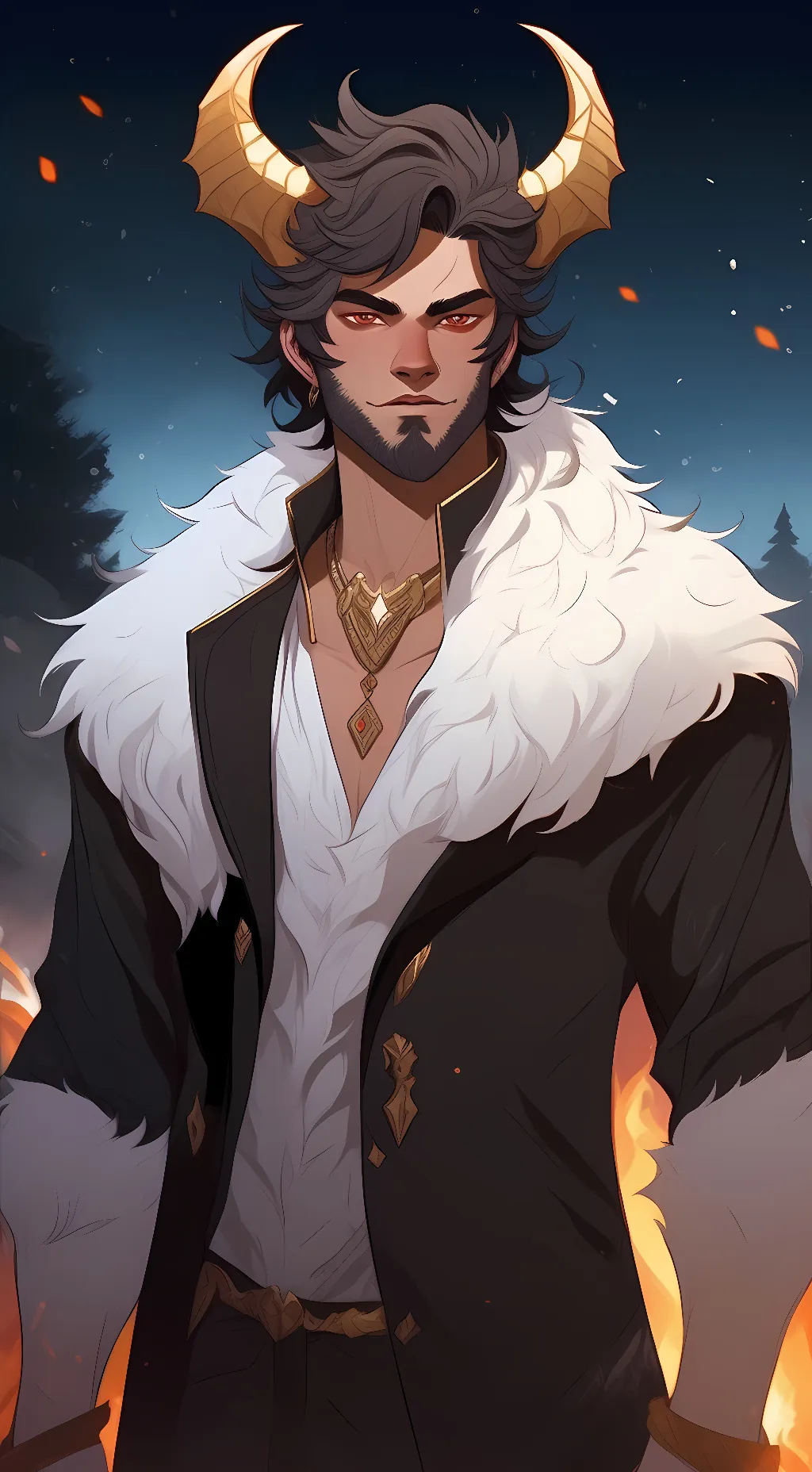 ai character: jerold  background