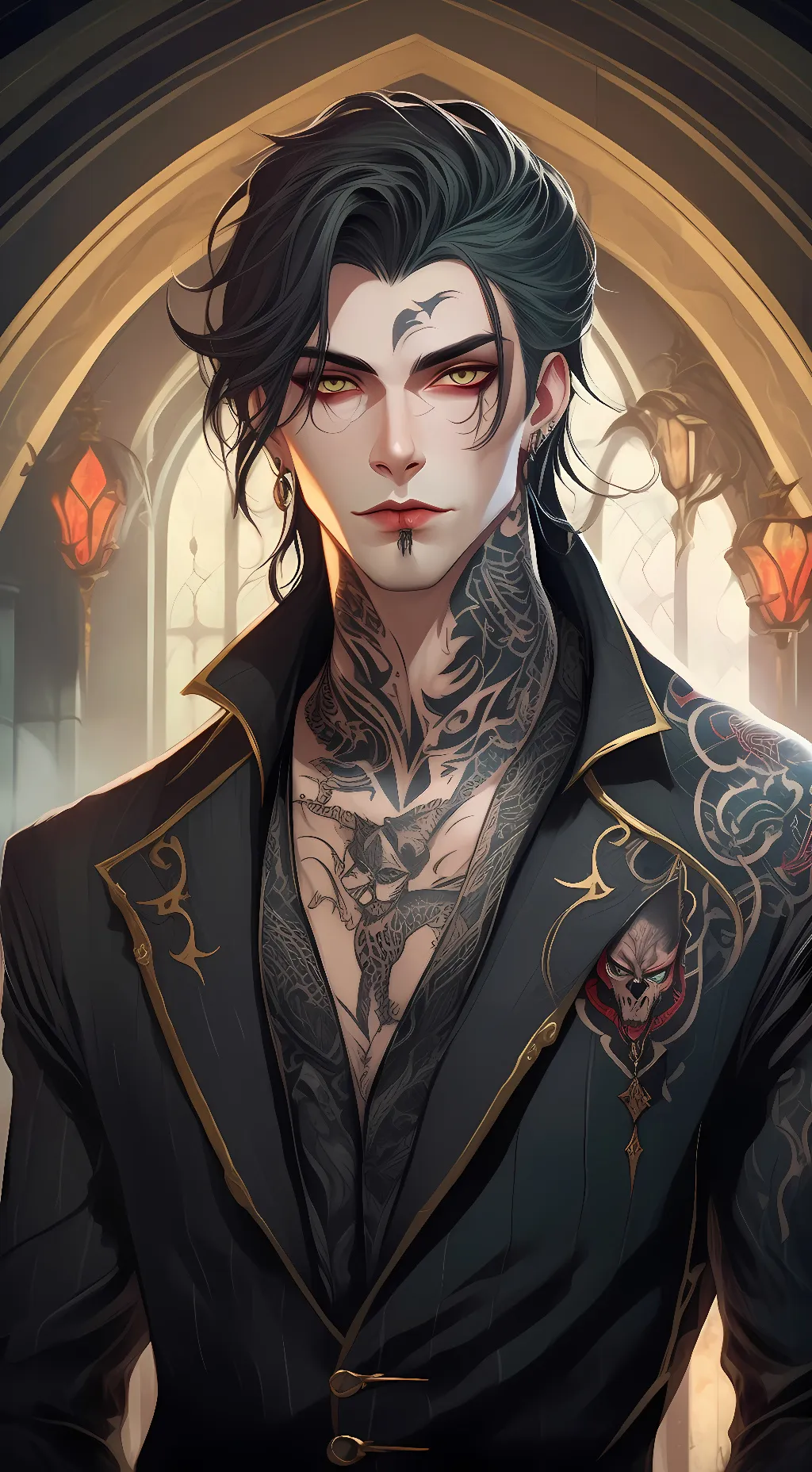 ai character: Dominic  background