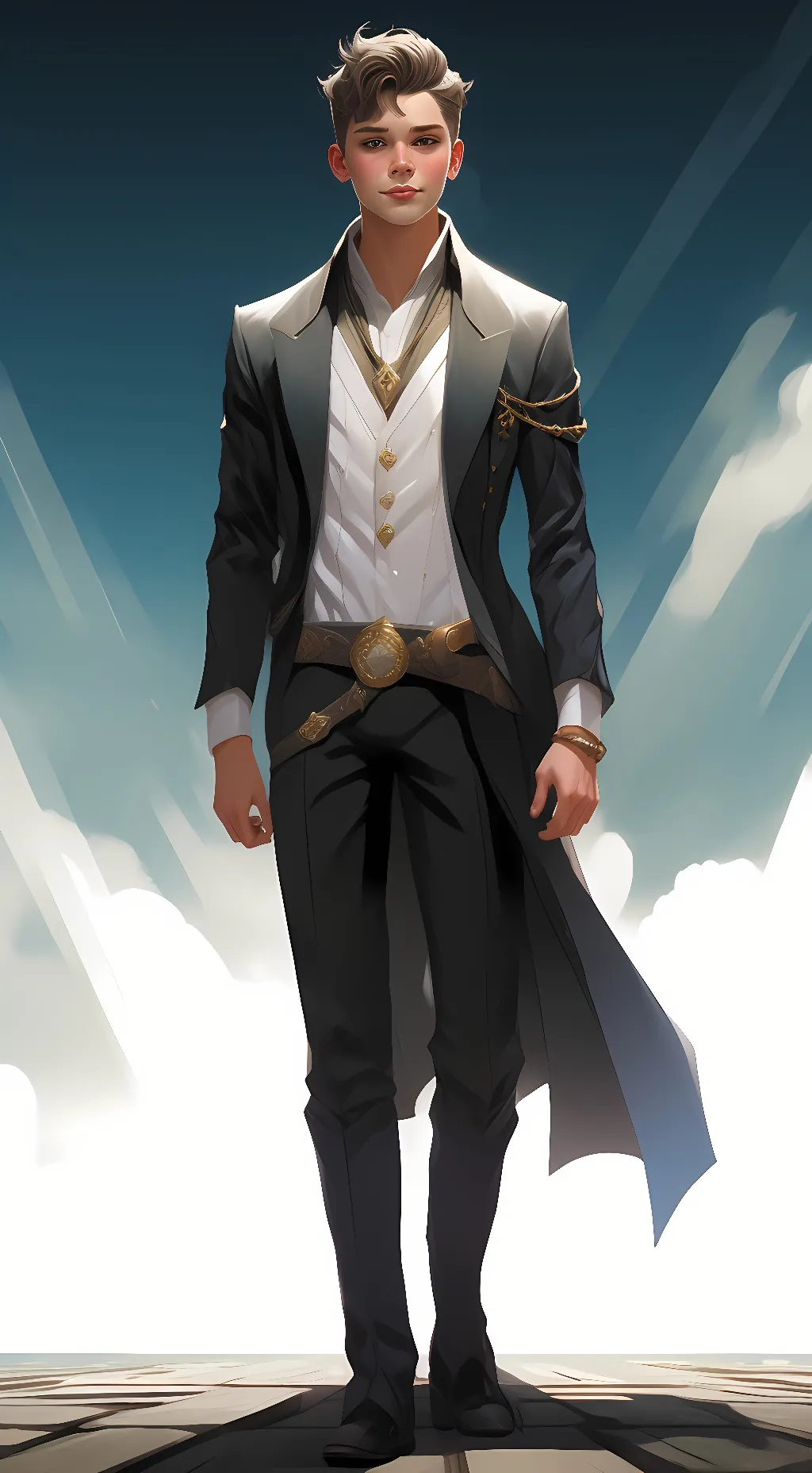 ai character: Daniel  background