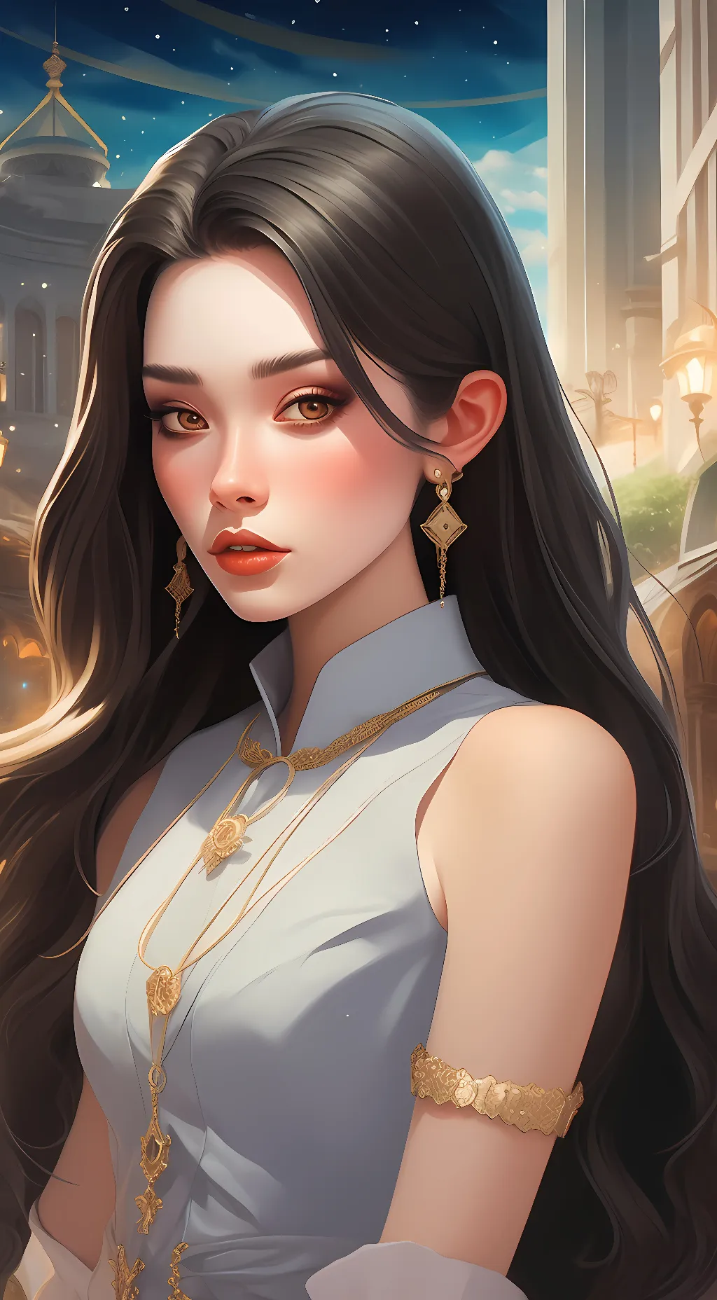 ai character: Alel background