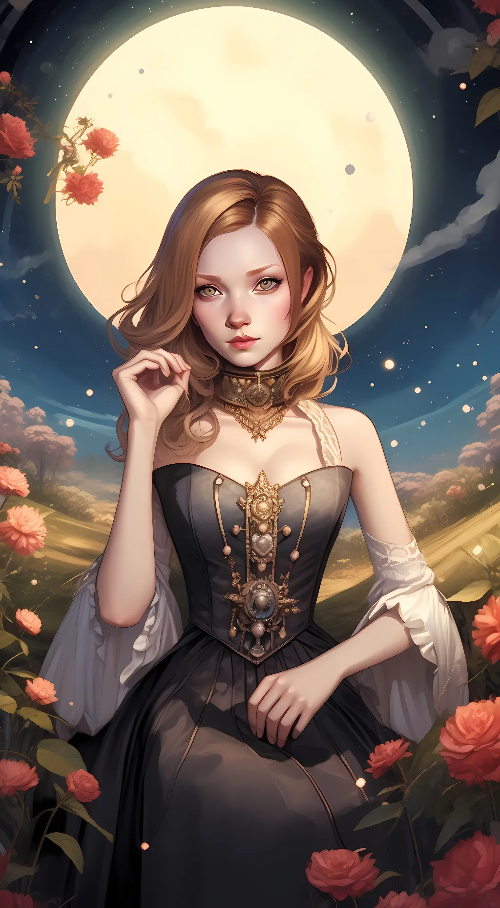 ai character: Evelyn background