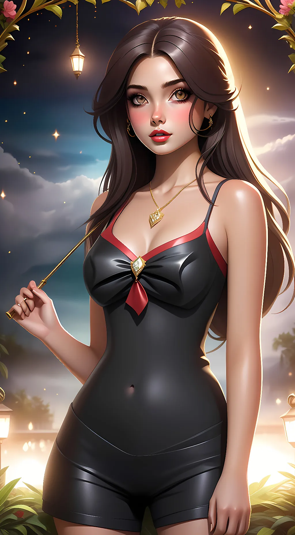 ai character: Evelyn background