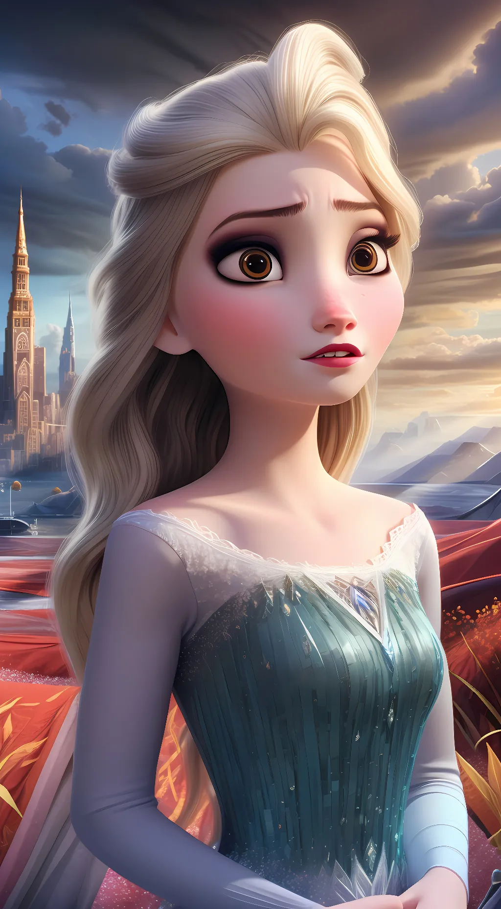 ai character: Elsa background