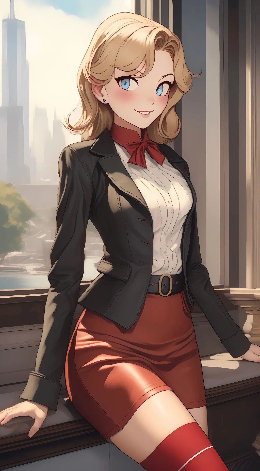 ai character: Heather Chandler  background