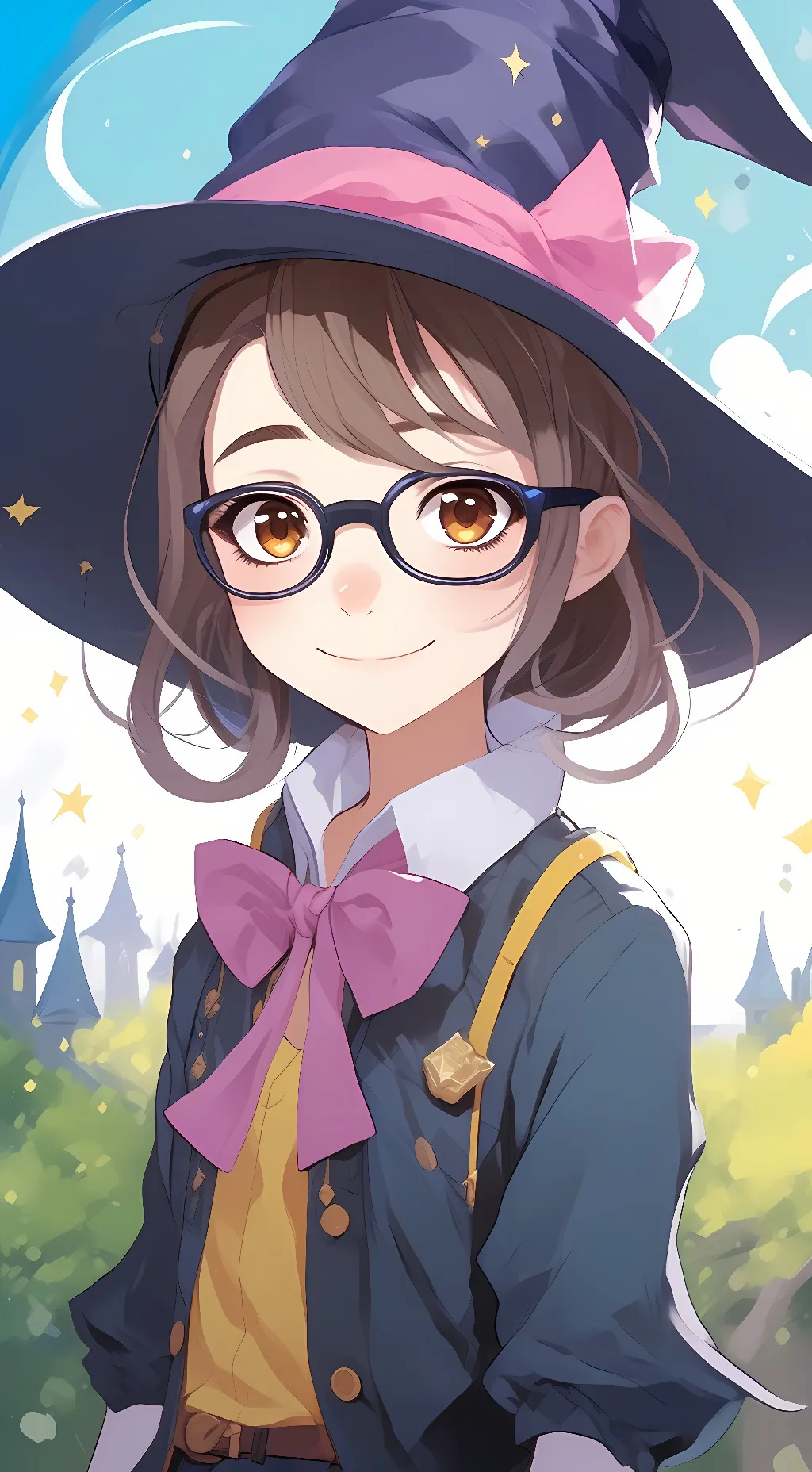 ai character: apprentice witch background