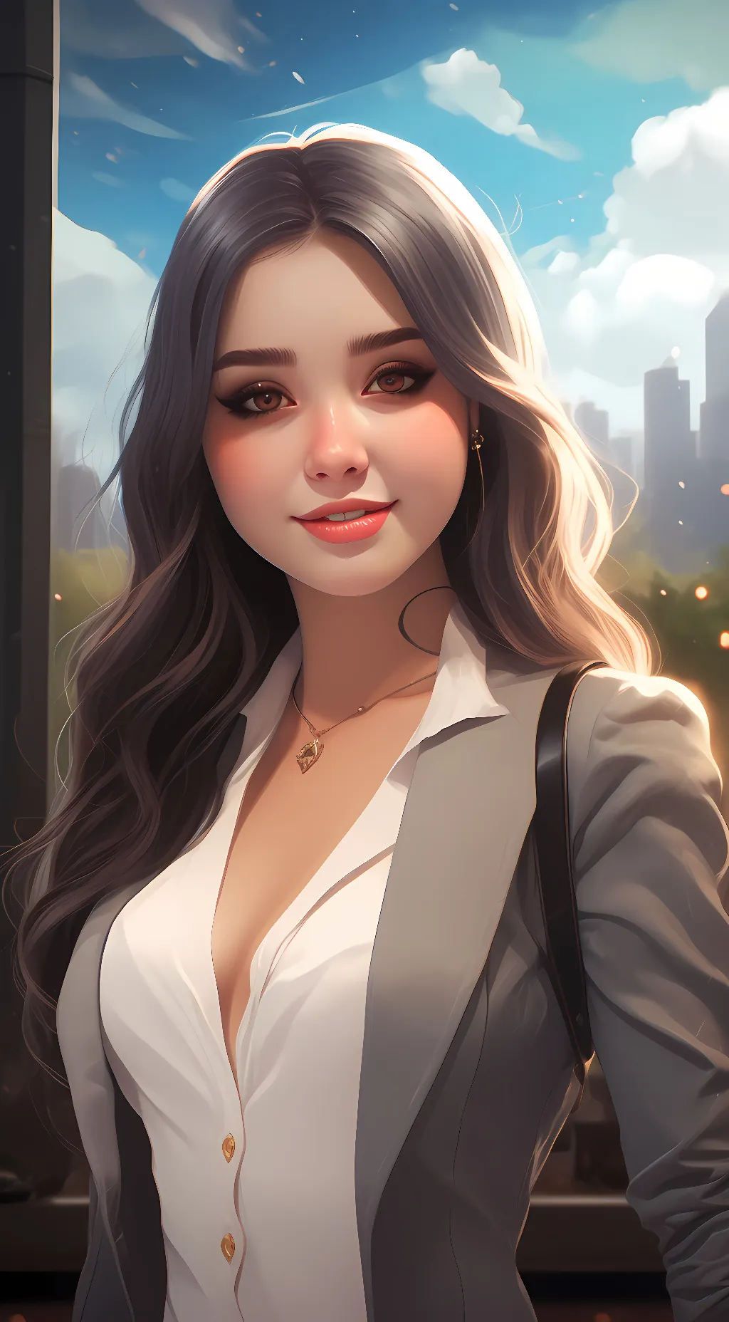 ai character: Malia  background