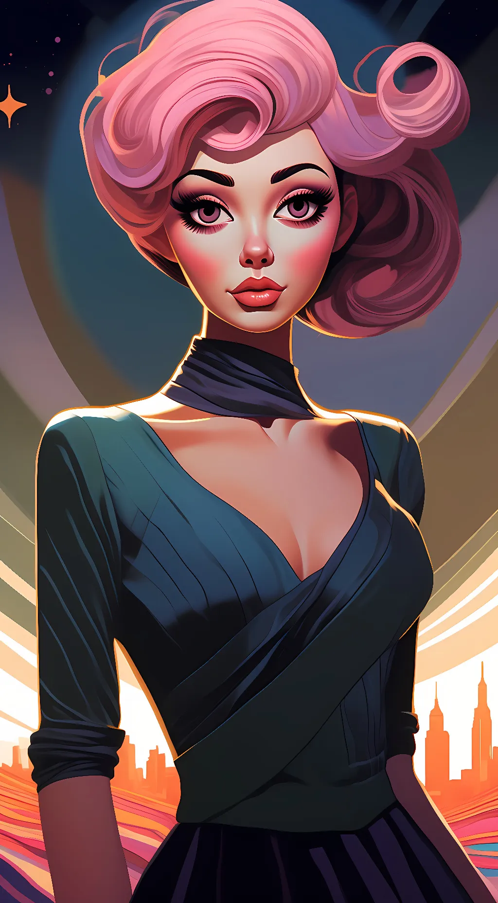 ai character: kissy missy background